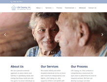 Tablet Screenshot of lifecoping.org